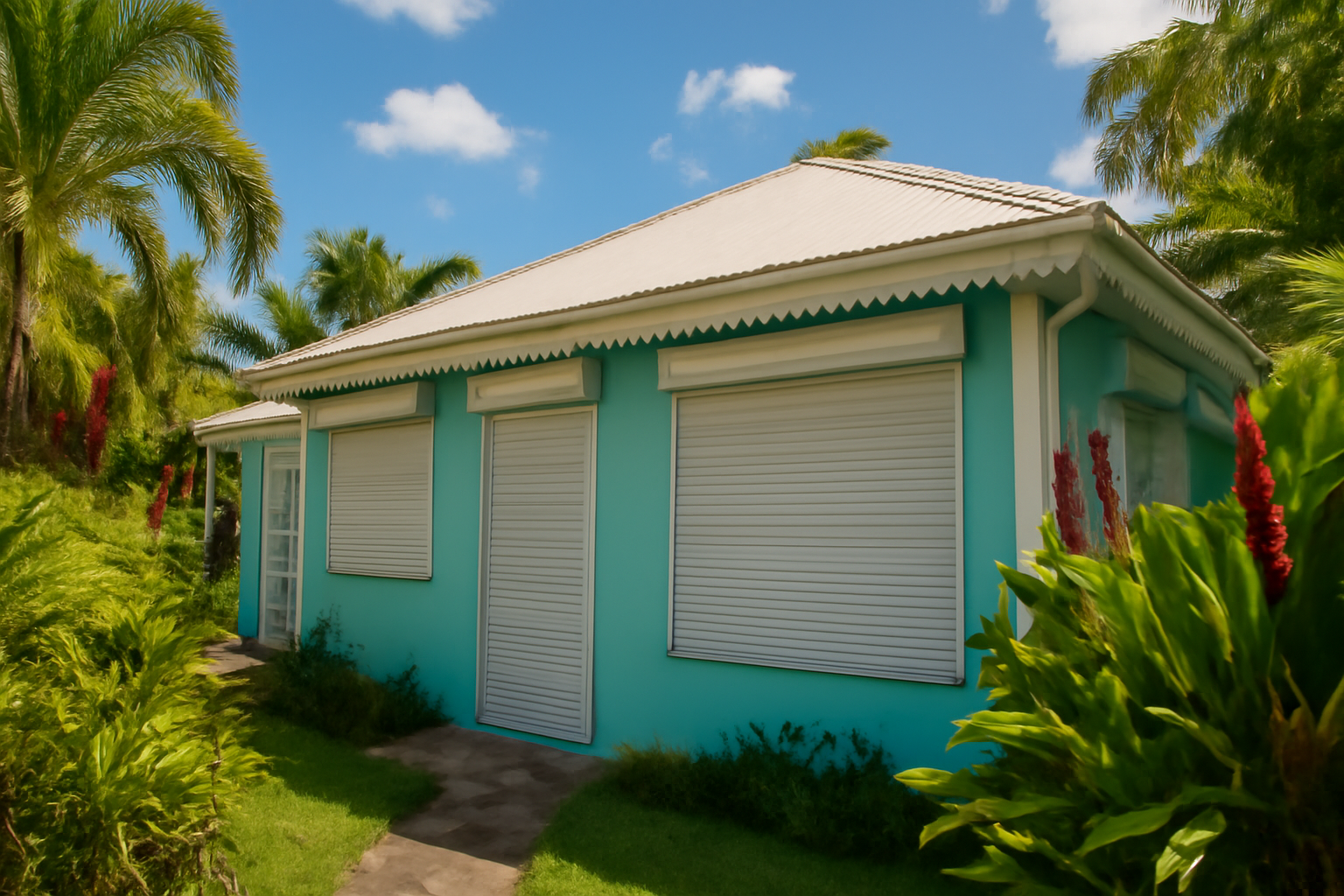 Illustration : Bien choisir ses volets roulants en Guadeloupe