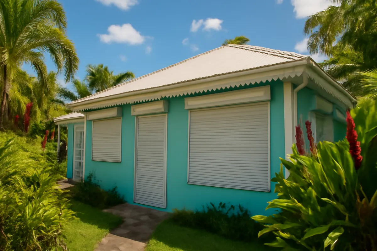 Illustration : Bien choisir ses volets roulants en Guadeloupe